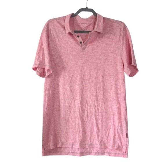 John Varvatos Other - John Varvatos Polo Preppy Tennis Prep Old Money Casual Shirt Pink L